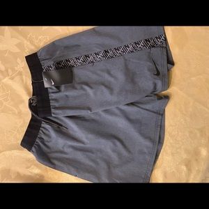 NEW Men’s NIKE Heather logo tape racer volley shorts 2XL